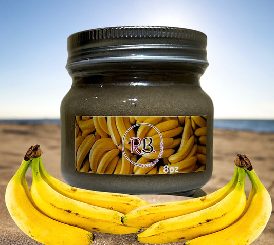 Banana Infused Organic, Wildсrafted, St Lucia, Irish Sea Moss, Sea Moss Gel (8 oz)